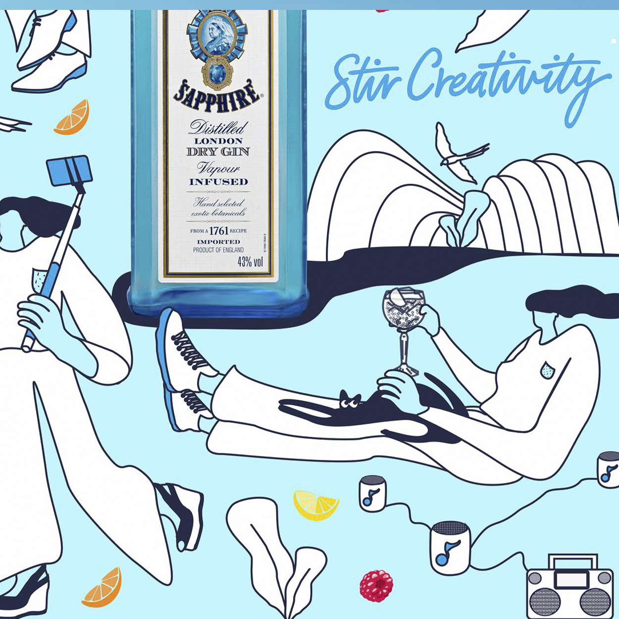 Branding 2 Bombay Sapphire